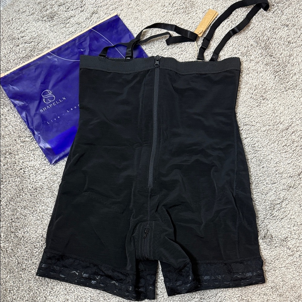SHAPELLX Black Shapewear Bodysuit